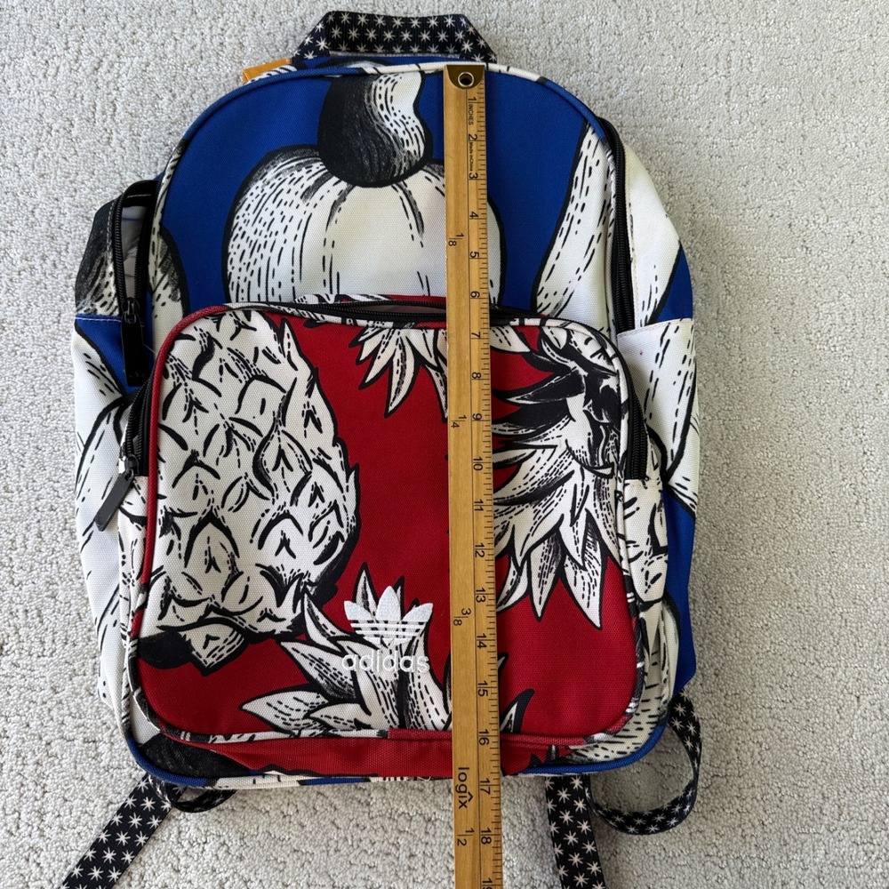 Adidas Originals Backpack Womens OS Multicolor Farm Company Pineapple Tropical - Picture 12 of 15